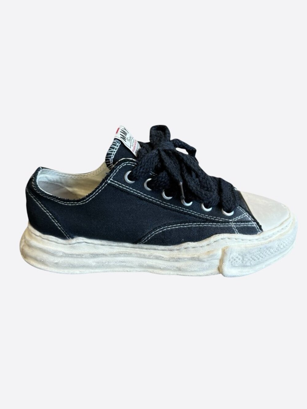 Maison Mihara Yasuhiro Maison Mihara Black & White Yasuhiro Peterson Sneakers
